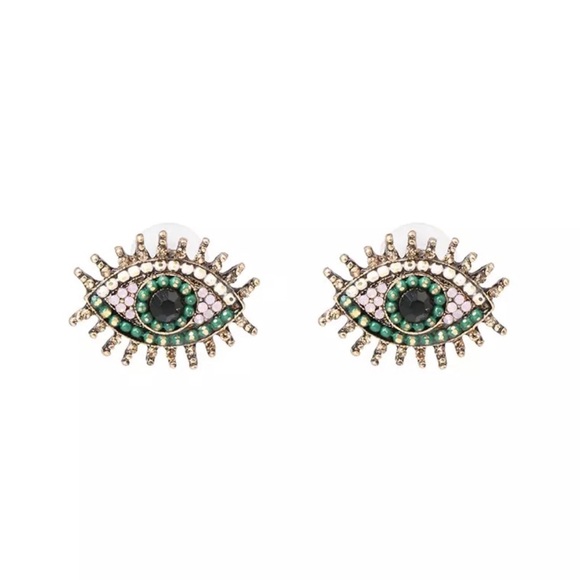 Jewelry - 1 LEFT✨Statement Eye Stud Earrings 👁🗨🧿👁